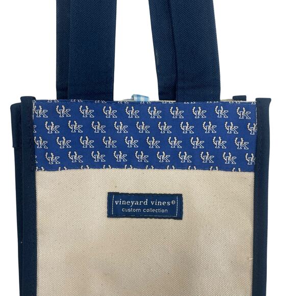 Vineyard Vines Custom Collection University of Kentucky Double Wine Bag AS IS - Picture 3 of 7
